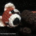 Mini Red Panda : Instant PDF Pattern Download