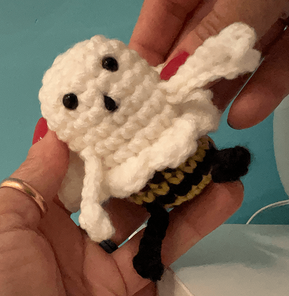 Boo-Bee! A free online crochet pattern.