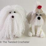 Fluffy Puppy Keepsake  : Instant PDF Pattern Download